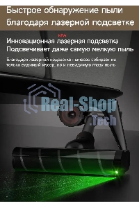 Пылесос ручной Deerma DEM-T30W Station серый/черный, питание от аккумулятора, 240 Вт, уборка сухая, пылесборник 0.56 л, работа от АКБ max 45 мин