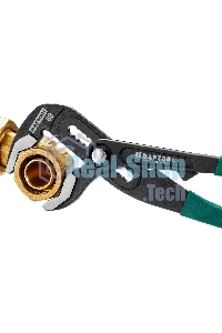 Клещи переставные KRAFTOOL 22353-25 Bulldog Cr-V, max захват 60мм, губки 6мм, 250мм