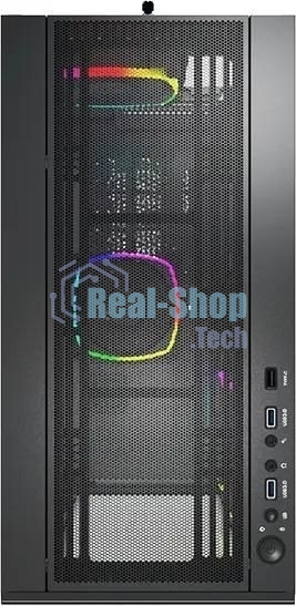 Компьютерный корпус Montech SKY TWO черный без БП ATX 3x140мм 2xUSB3.0 1xUSB3.1 audio bott PSU