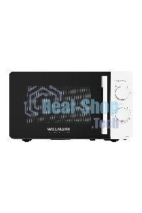 Микроволновая печь Willmark WMO-281XW белый, 20 л, 700 Вт, переключатели - поворотный механизм