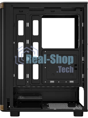 Компьютерный корпус Aerocool/Formula TimberLine T1 черный без БП ATX 4x120мм 1xUSB 2.0 1xUSB 3.0 1xUSB3.1 audio bott PSU
