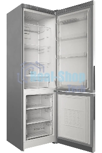 Холодильник Indesit ITS 4200 G серебристый двухкамерный 247/78л морозилка снизу, No Frost