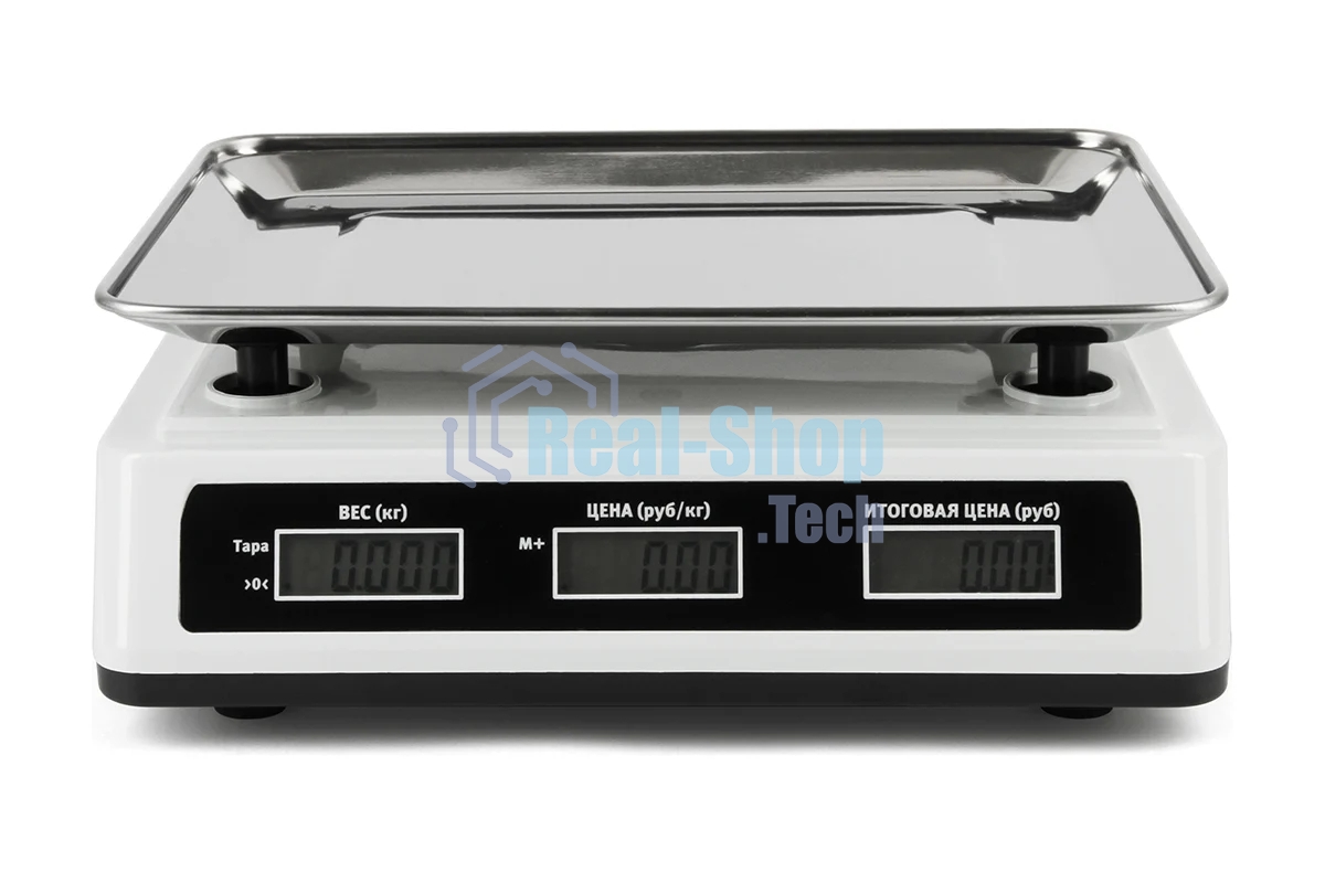 Весы торговые электронные настольные Atlanta ATH-6117 белый