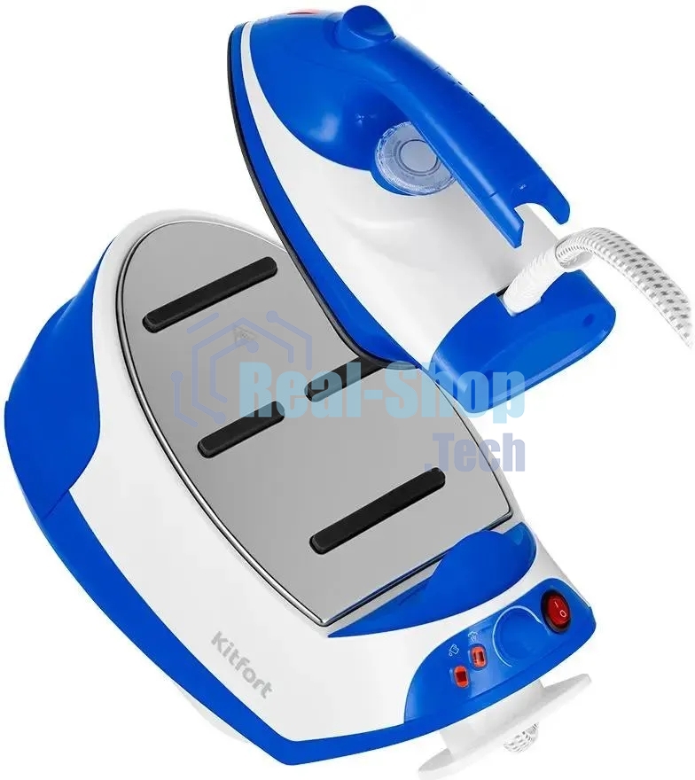 Парогенератор Kitfort КТ-9135-3 2000Вт синий/белый