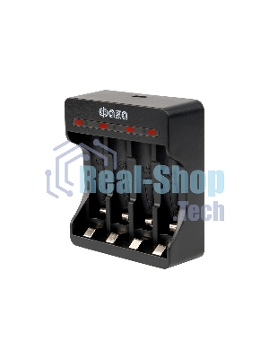 Устройство зарядное B-95USB Ni-Cd/Ni-MH (4хAA/4хAAA/1х9В) индикатор зарядки питание от USB кабель MicroUSB-USB в комплекте ФАZА 5038899