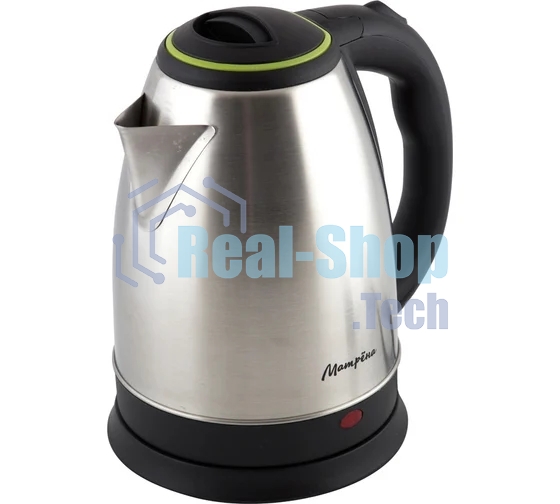 Чайник электрический Матрена MA-001 1,8 л,сталь,цвет крышки зеленый (005458)