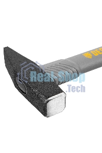 Молоток слесарный Denzel 500 г, кованый, фибергласовая рукоятка c TPR покрытием