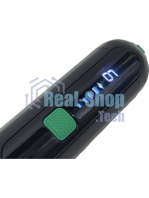 Прямошлифовальная машина (гравер) аккумуляторный DWT AGSP-07 TB /до 5000-30000 об.в мин/цанга 3.2 мм/6 скоростей/LED-подсветка/1.1 А·ч Li-ion/Type-C/черный (AGSP-07 TB)