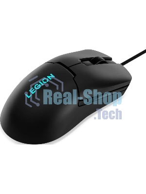 Мышь проводная Lenovo Legion M300s черный, 8000 dpi, USB, кнопки - 6