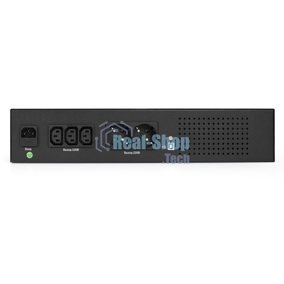 Источник бесперебойного питания ExeGate ServerRM UNL-800.LCD.AVR.2SH.3C13.USB.2U 800VA/480W, Color LCD, AVR, 2*Schuko+3*C13, USB, 2U, установка в стойку, черный
