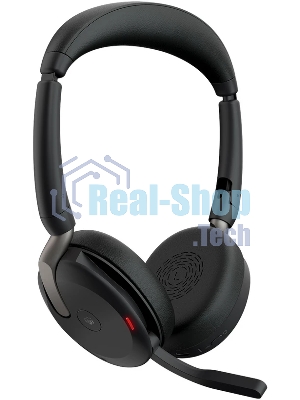Гарнитура Jabra Evolve2 65 Flex чёрный, беспроводная, Bluetooth, до 32 ч