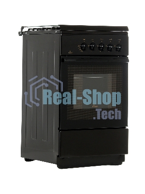 Плита Газовая Flama FG 24022 B коричневый (стеклянная крышка) реш.чугун