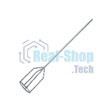 Миксер для гипсовых смесей Denzel, 80 х 530 мм, оцинкованный, шестигранный хвостовик 8 мм