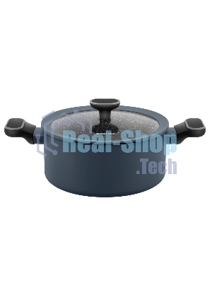 Кастрюля Maunfeld FRIDA MCS29FA02DG из кованого алюминия со стеклянной крышкой, 20 см, 2,9 л.