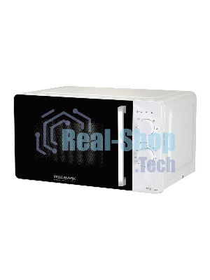 Микроволновая печь Willmark WMO-281XW белый, 20 л, 700 Вт, переключатели - поворотный механизм