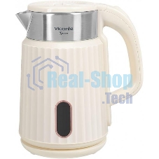 Чайник электрический Viconte VC-3335 2.3л, бежевый Чайник электрический Viconte VC-3335 2.3л, бежевый