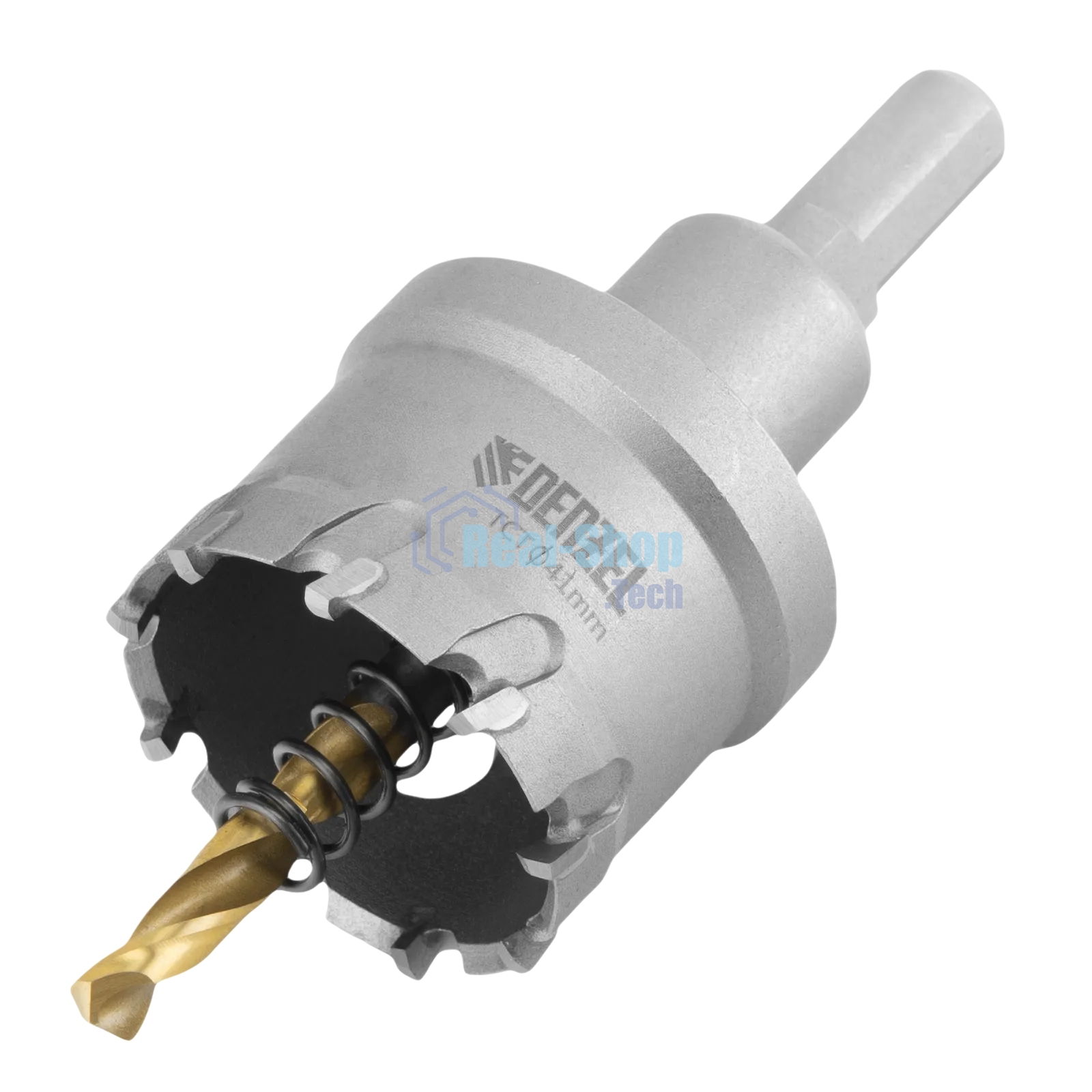 Коронка по металлу Denzel твердосплавная, 41 мм