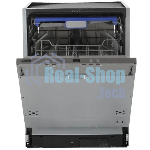 Встраиваемая посудомоечная машина DeLonghi DDW 06F Basilia, серебристый, 59.8 см, 14 компл., 49 дБ, класс A++