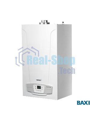 Котел газовый BAXI ECO LIFE 31F настен, 31 кВт, двухконтурный, с закрыт. кам. сгор.