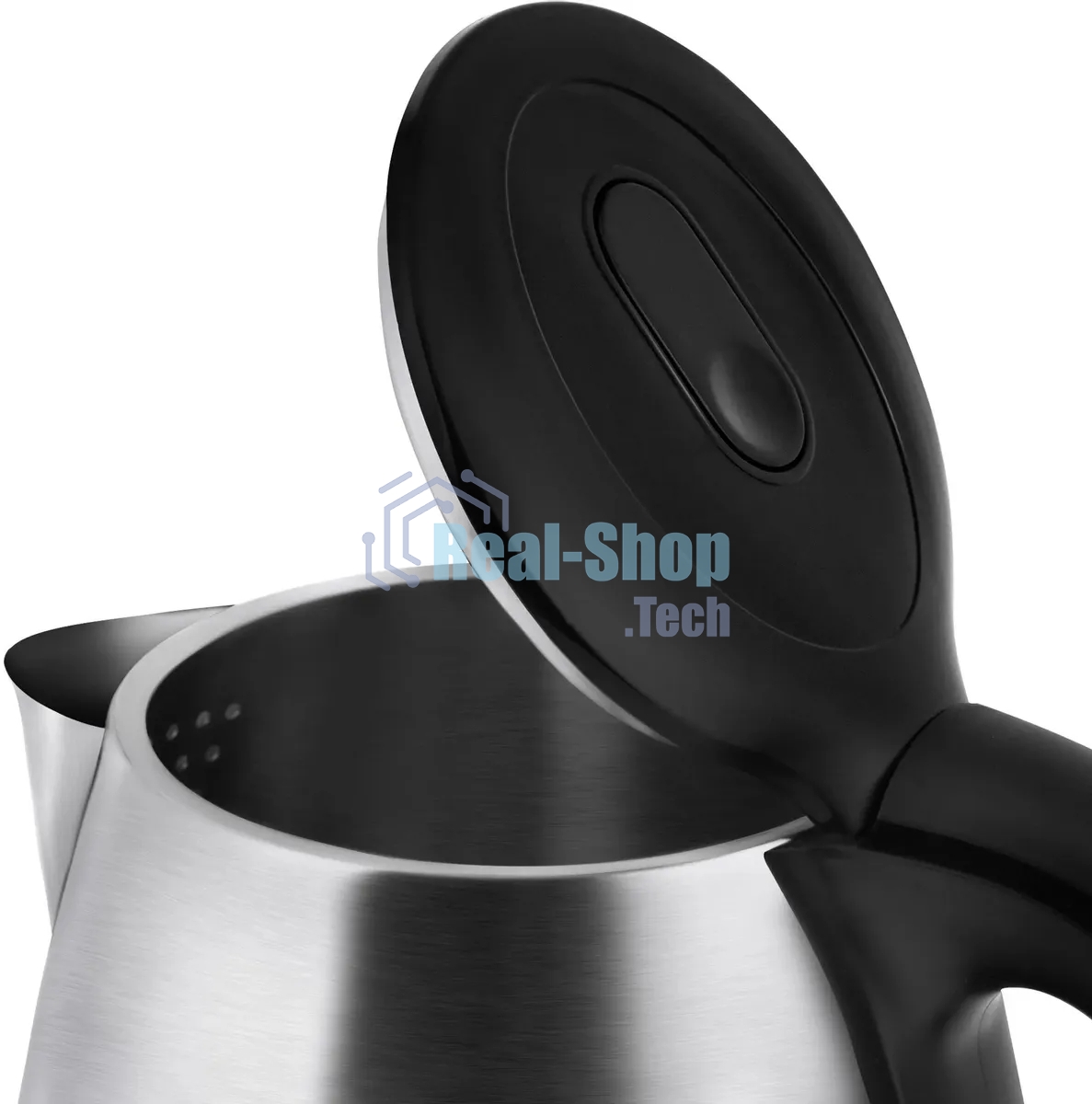 Чайник электрический Vitek VT-7039, 2200Вт, серебристый и черный