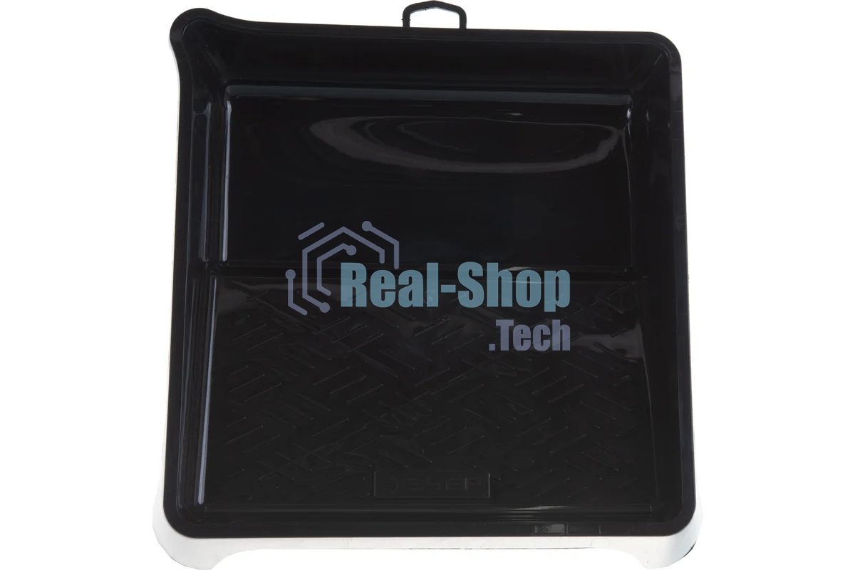 Ванночка малярная Зубр СТАНДАРТ пластмассовая, для валиков до 270 мм, 330х350мм, 0,8 л