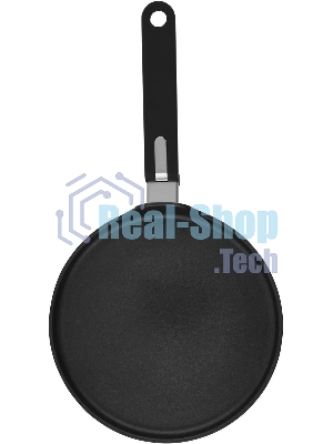 Сковорода блинная Rondell Modern RDA-1725, 24см, без крышки, черный