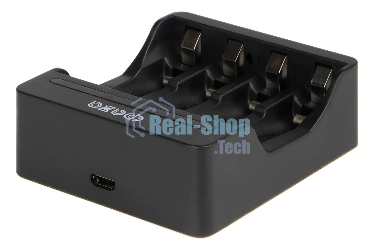 Устройство зарядное B-95USB Ni-Cd/Ni-MH (4хAA/4хAAA/1х9В) индикатор зарядки питание от USB кабель MicroUSB-USB в комплекте ФАZА 5038899