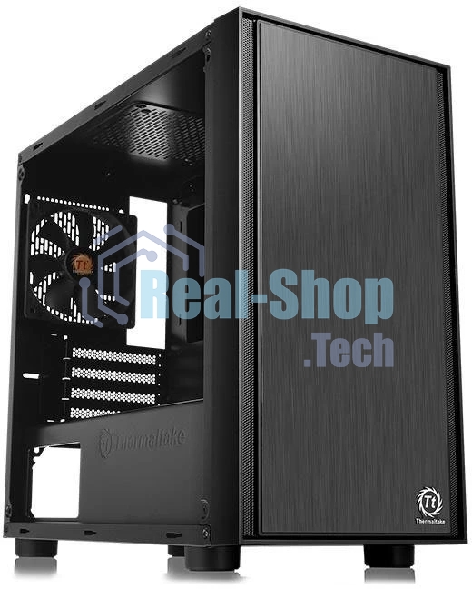 Компьютерный корпус Thermaltake Versa H17 черный без БП mATX 1xUSB 2.0 1xUSB 3.0 audio bott PSU