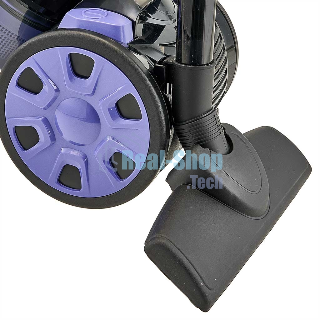 Пылесос АКСИНЬЯ КС-7004 черный с сиреневым