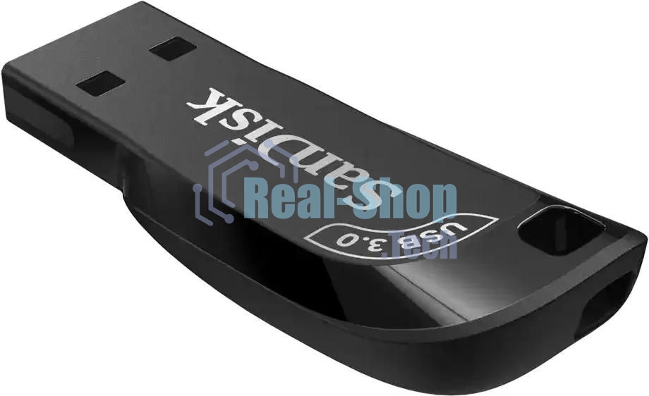 Флешка USB 32Gb SanDisk CZ410 Ultra Shift, USB 3.0, черный