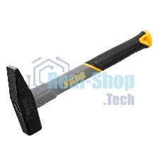 Молоток слесарный Denzel 500 г, кованый, фибергласовая рукоятка c TPR покрытием