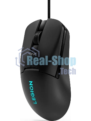 Мышь проводная Lenovo Legion M300s черный, 8000 dpi, USB, кнопки - 6