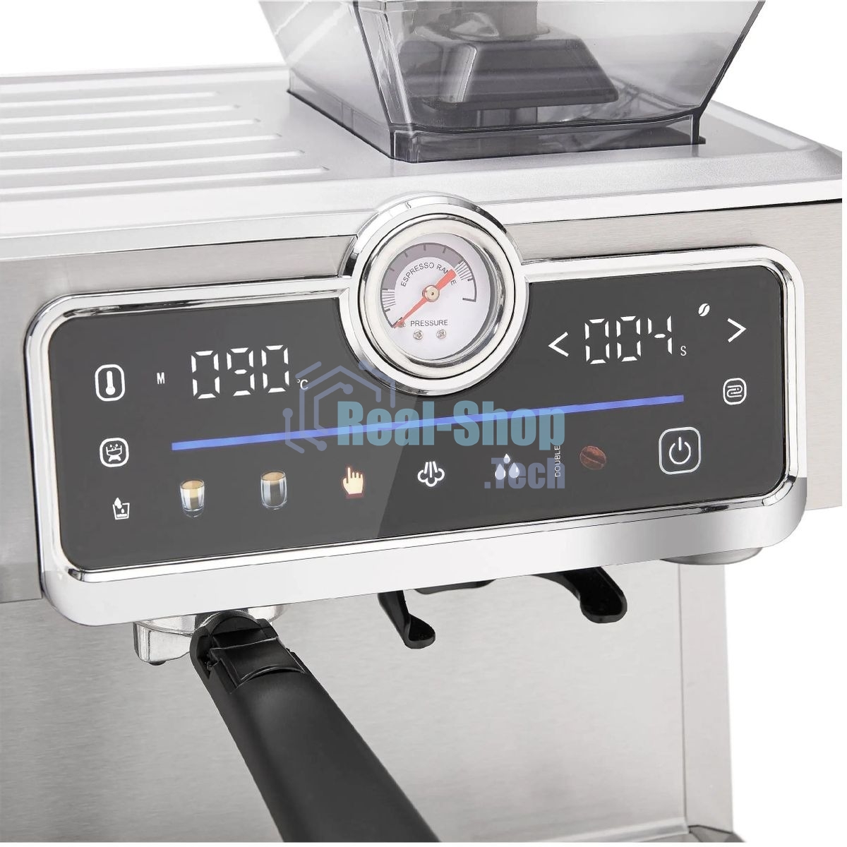 Кофемашина Korting KCM 1013 SA Bravo, нержавеющая сталь