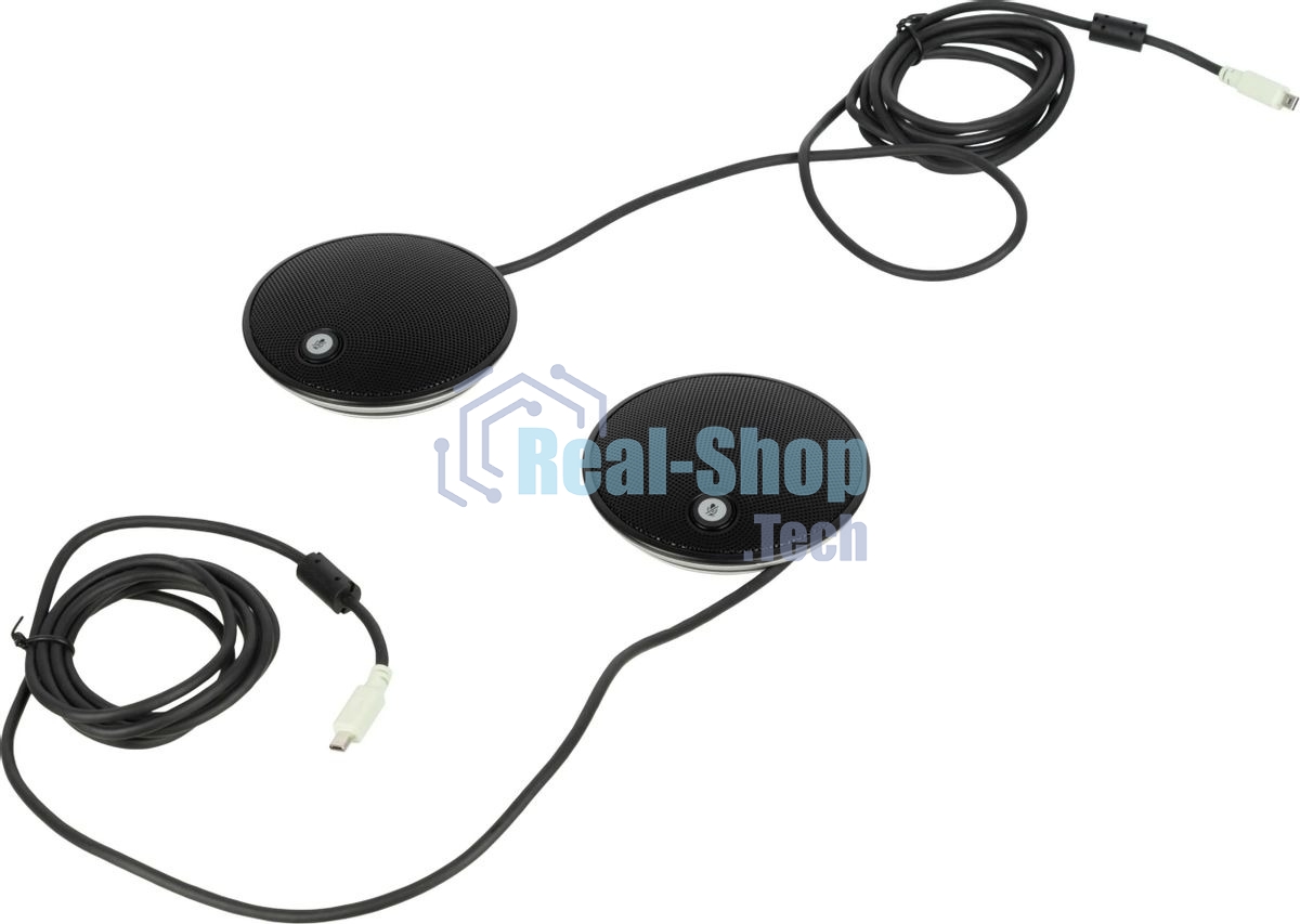 Микрофоны выносные проводные 2 шт. (989-000171) для Logitech ConferenceCam Group 
