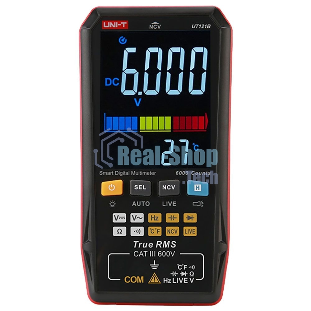 Мультиметр портативный СМАРТ UNI-T UT121B