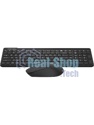 Комплект клавиатура+мышь A4Tech FStyler FG2300 Air2 беспроводной, USB, 1200 DPI, чёрный