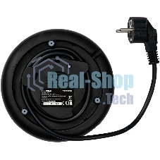 Чайник электрический Hyundai HYK-S4804 1.7л. 2200Вт серый/черный корпус: металл