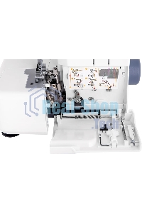 Оверлок Necchi 4537 2/3/4-х ниточный оверлок, LED подсветка, 12 видов швов, встроенный роликовый шов, встроенный дифференциал, свободный рукав, цветная система заправки, отключаемый верхний нож, металлическая станина¶Ширина шва 3 – 7мм, мах.длинна стежка 