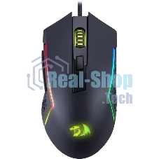Мышь проводная Redragon Trident Lite черный, 8000 dpi, USB, кнопки - 7