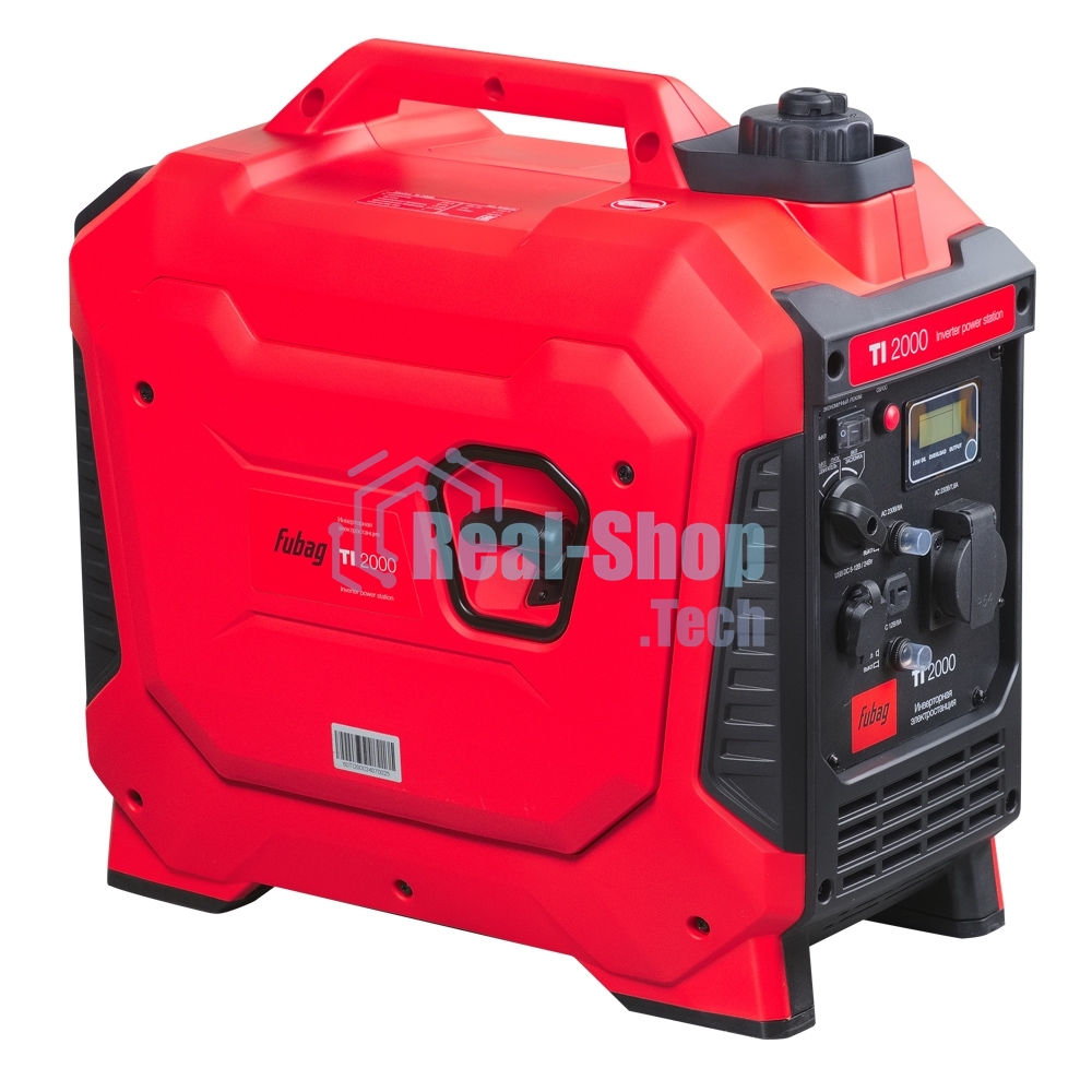 Электрогенератор бензиновый инверторный FUBAG TI 2000, 2 кВт, 74 дБ, 18.5 кг