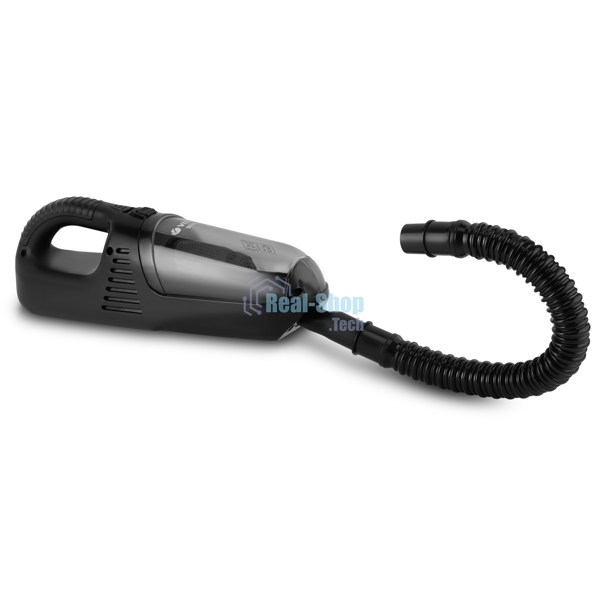 Пылесос автомобильный Vitek VT-1850(BK) 90 Вт/ Моющийся фильтр.