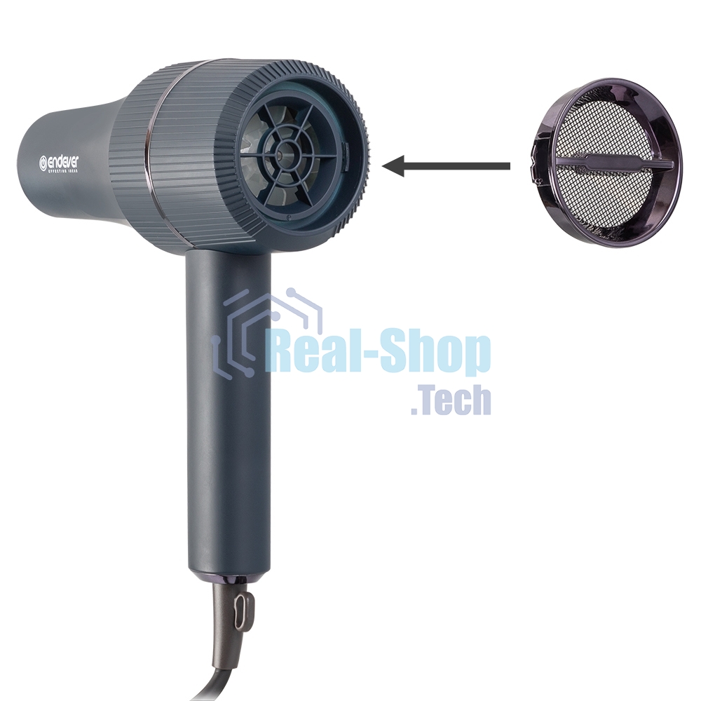 Фен Endever Aurora-515 синий, 2200 Вт