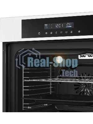 Шкаф духовой электрический Maunfeld AEOD60103W, 60л, дверца с 3 стеклами, белый