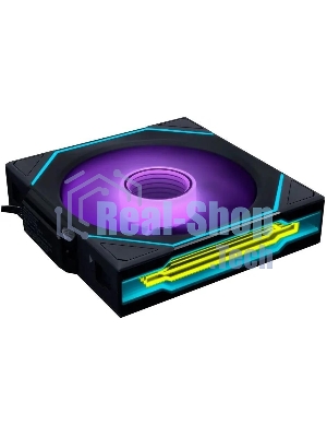 Вентилятор для корпуса Lian-Li Uni Fan SL-INF Wireless 120 Reverse ARGB 120х122.1x28 черный 4-pin 32.2дБ (G99.12RSLIN1W1B.R0) Ret