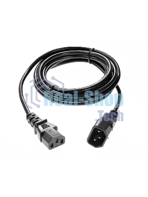 Кабель UPS to устройство 220V (IEC-320-C13/C14) 3м, 3G 0,75мм медь, Telecom