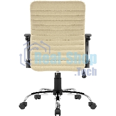 Кресло Defender DUBLIN бежевый, экокожа