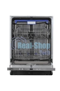 Встраиваемая посудомоечная машина DeLonghi DDW 06F Basilia, серебристый, 59.8 см, 14 компл., 49 дБ, класс A++