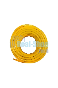 Шланг поливочный ПВХ усиленный пищевой трехслойн. армир. 3/4 50м желт. Вихрь 73/7/2/5
