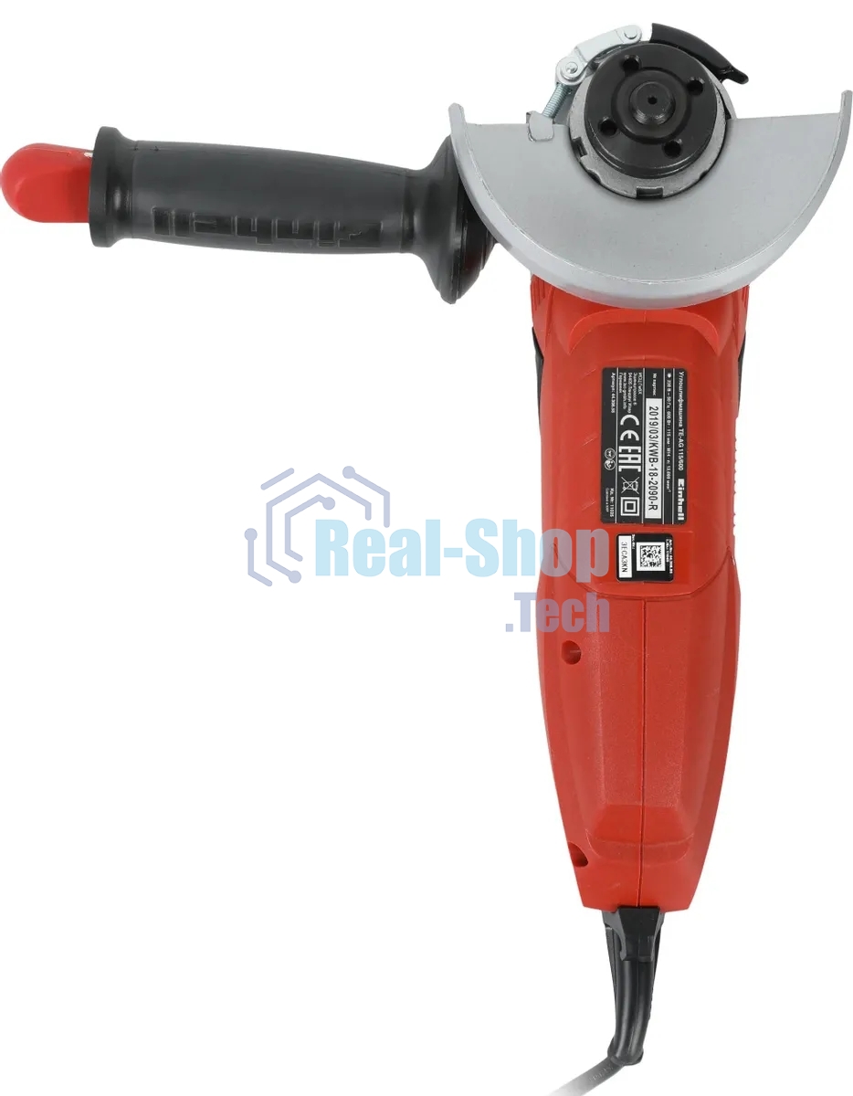Угловая шлифовальная машина Einhell TE-AG 115/600 600Вт 12000об/мин рез.шпин.:M22.2 d=115мм (4430855)