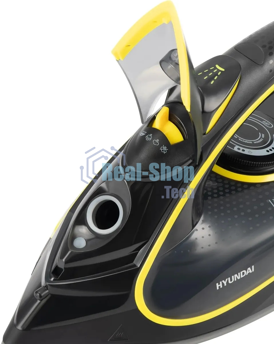 Утюг Hyundai H-SI01560 3200Вт черный/желтый